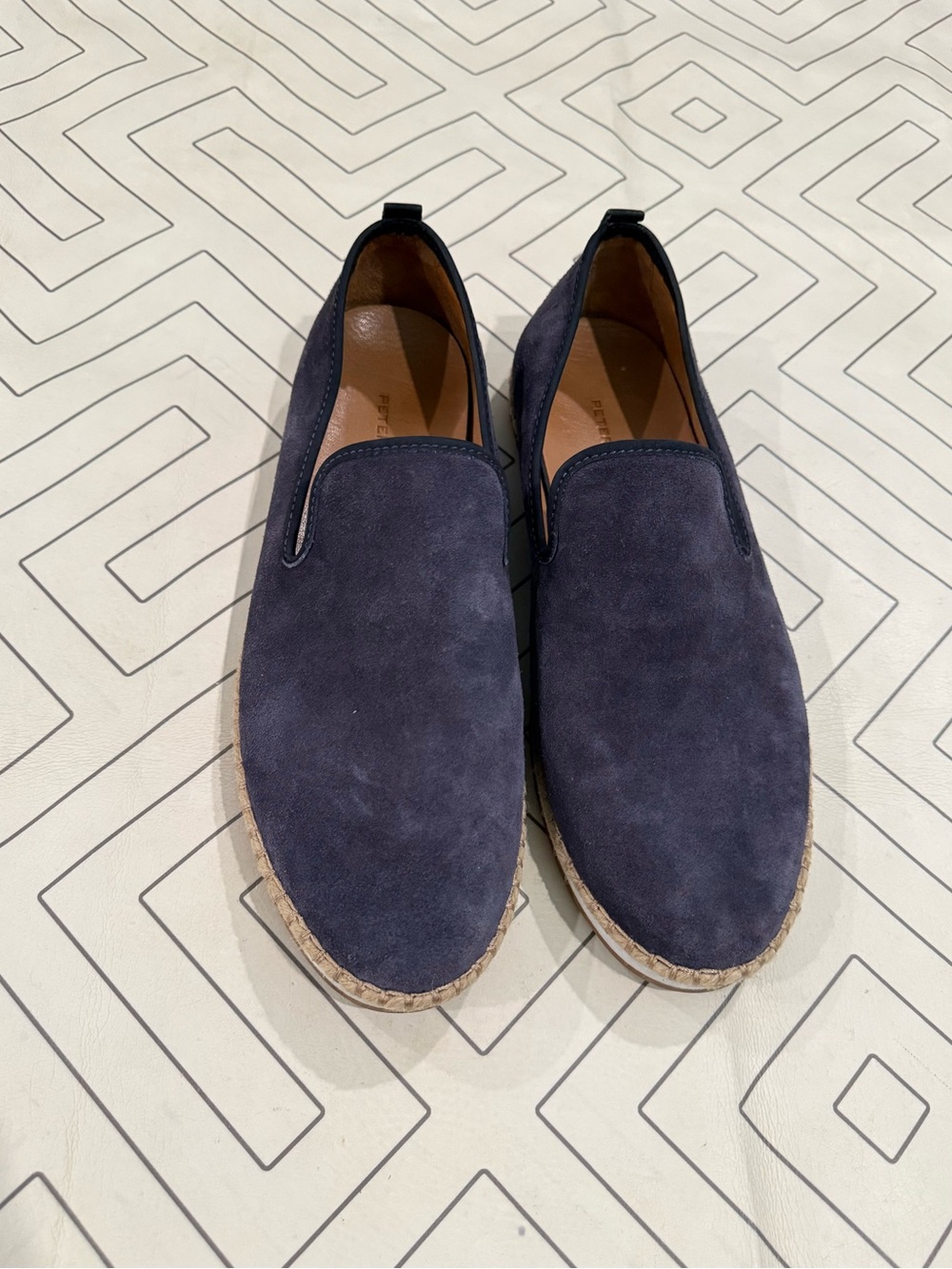 Peter Millar Blue Espadrille Loafers